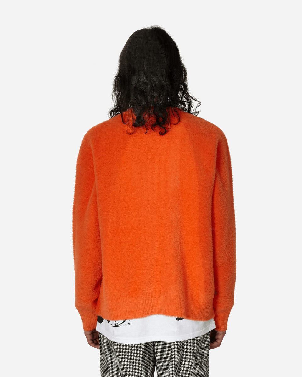 Stüssy Shaggy Cardigan Orange - Slam Jam® Official Store