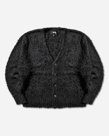 Stüssy Textured Cardigan Black Knitwears Cardigans 117291SJ 0001
