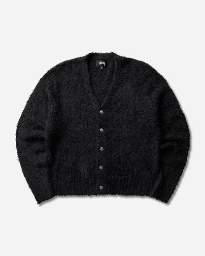 Stüssy Textured Cardigan Black Knitwears Cardigans 117291SJ 0001