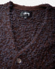 Stüssy Textured Cardigan Navy Brown Knitwears Cardigans 117291SJ 1345