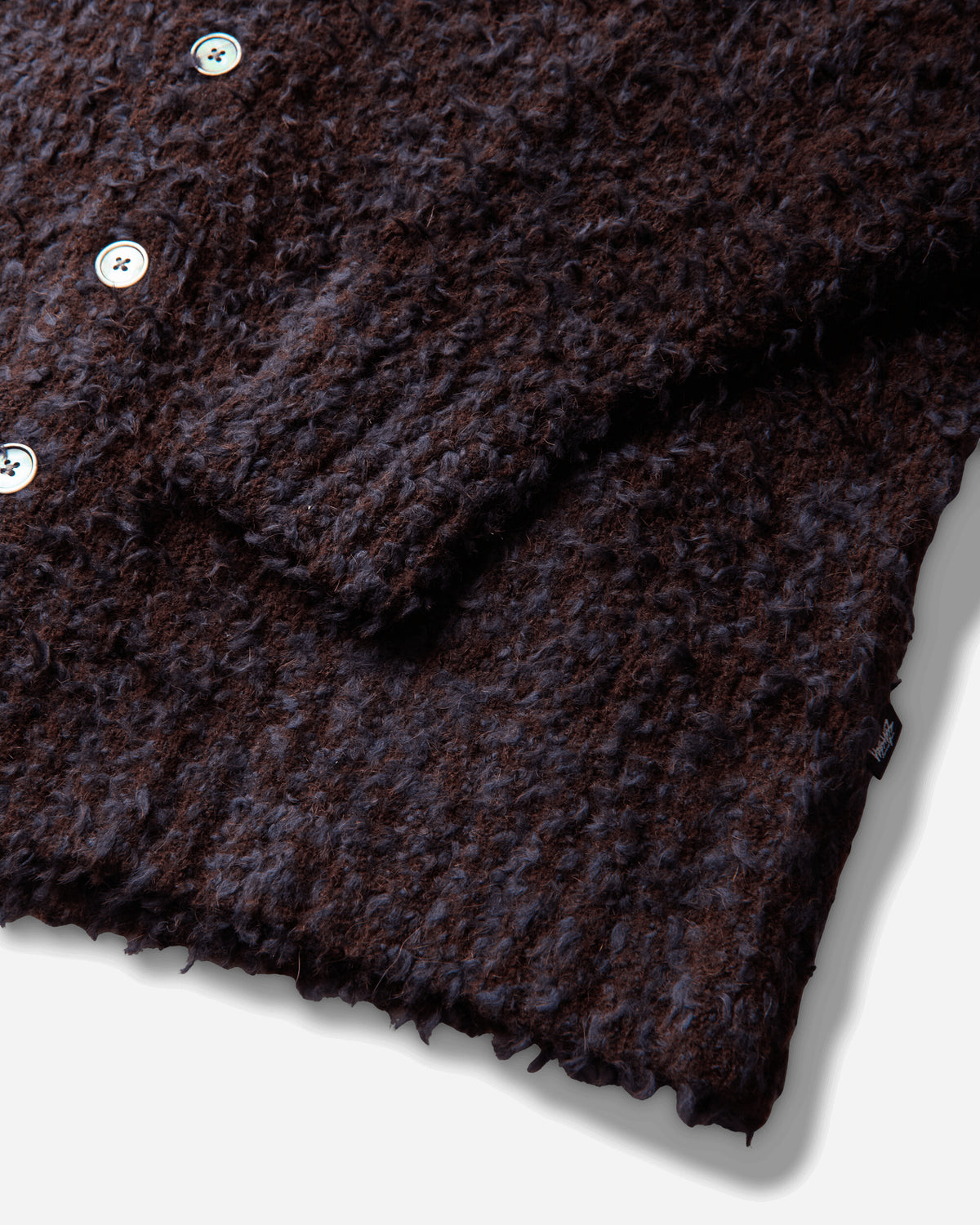 Stüssy Textured Cardigan Navy Brown Knitwears Cardigans 117291SJ 1345