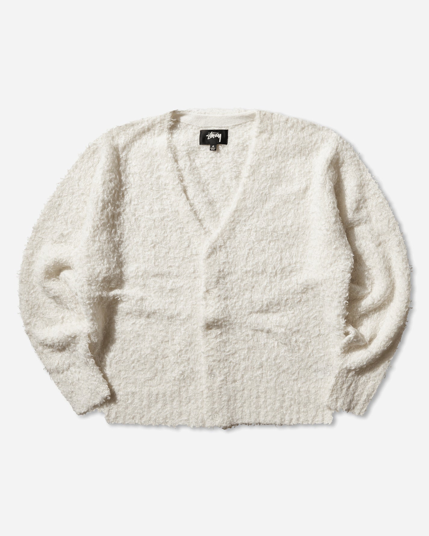 Stüssy Textured Cardigan Off White Knitwears Cardigans 117291SJ 1230