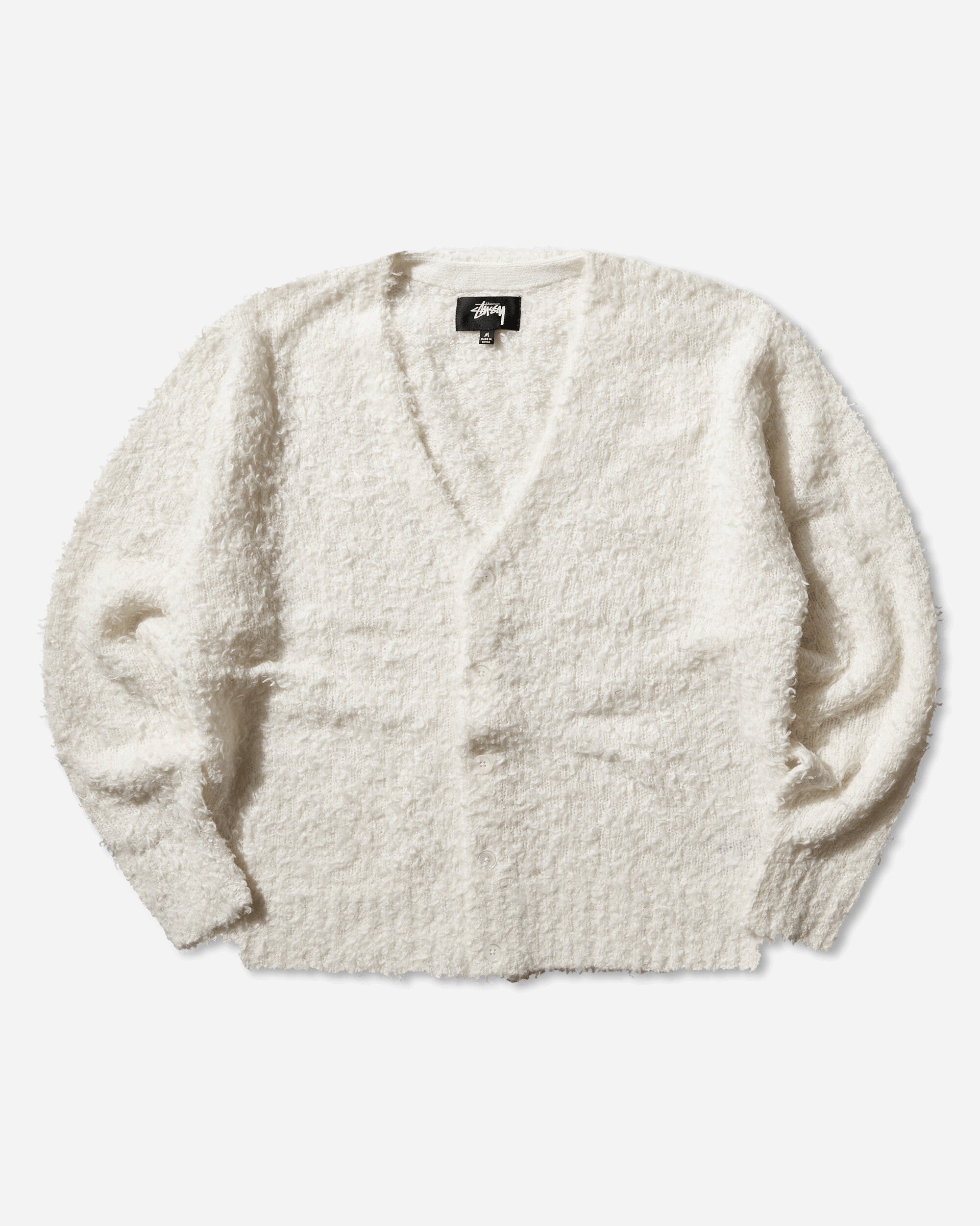 Stüssy Textured Cardigan Off White Knitwears Cardigans 117291SJ 1230
