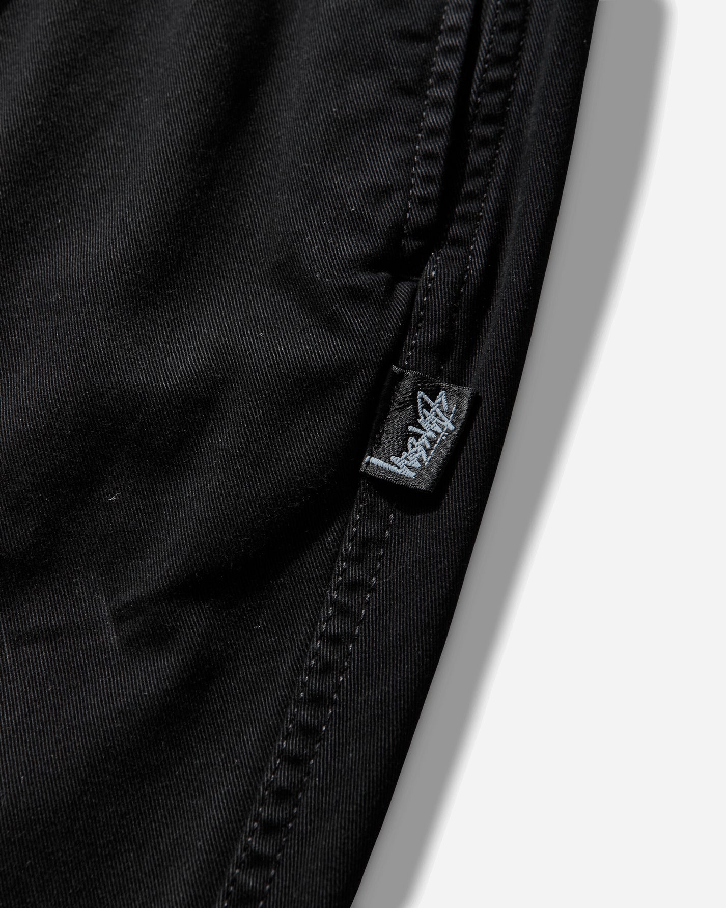 Stüssy Beach Pant Cotton Twill Black Pants Casual 116774SJ 0001