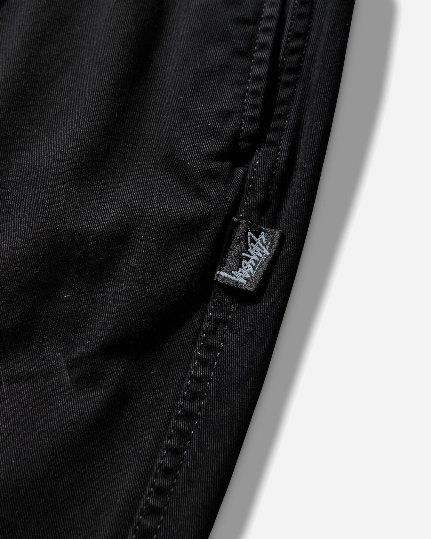 Stüssy Beach Pant Cotton Twill Black Pants Casual 116774SJ 0001