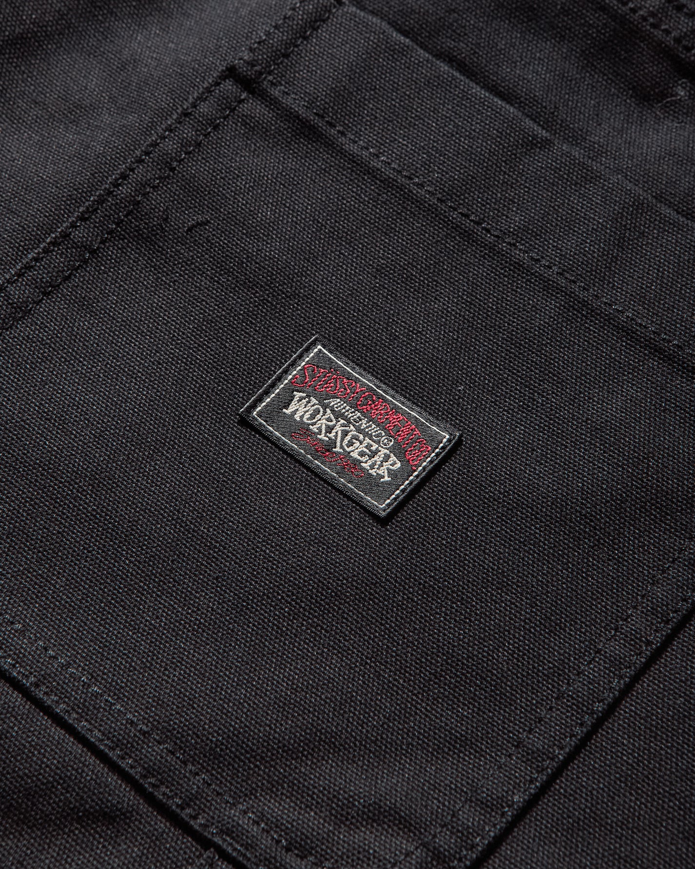 Stüssy Carpenter Pant Canvas Black Pants Casual 116722 0001