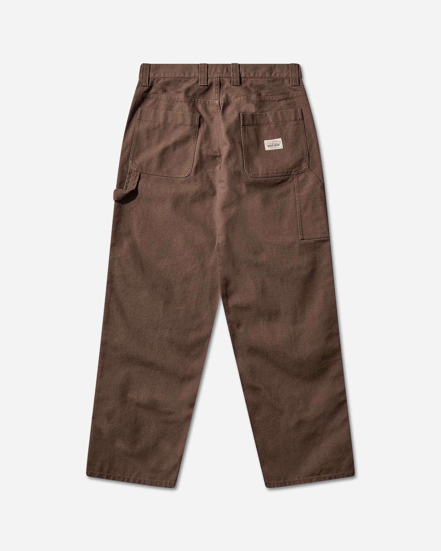 Stüssy Carpenter Pant Canvas Brown Pants Casual 116722 1001