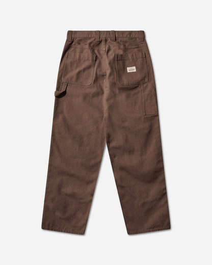 Stüssy Carpenter Pant Canvas Brown Pants Casual 116722 1001