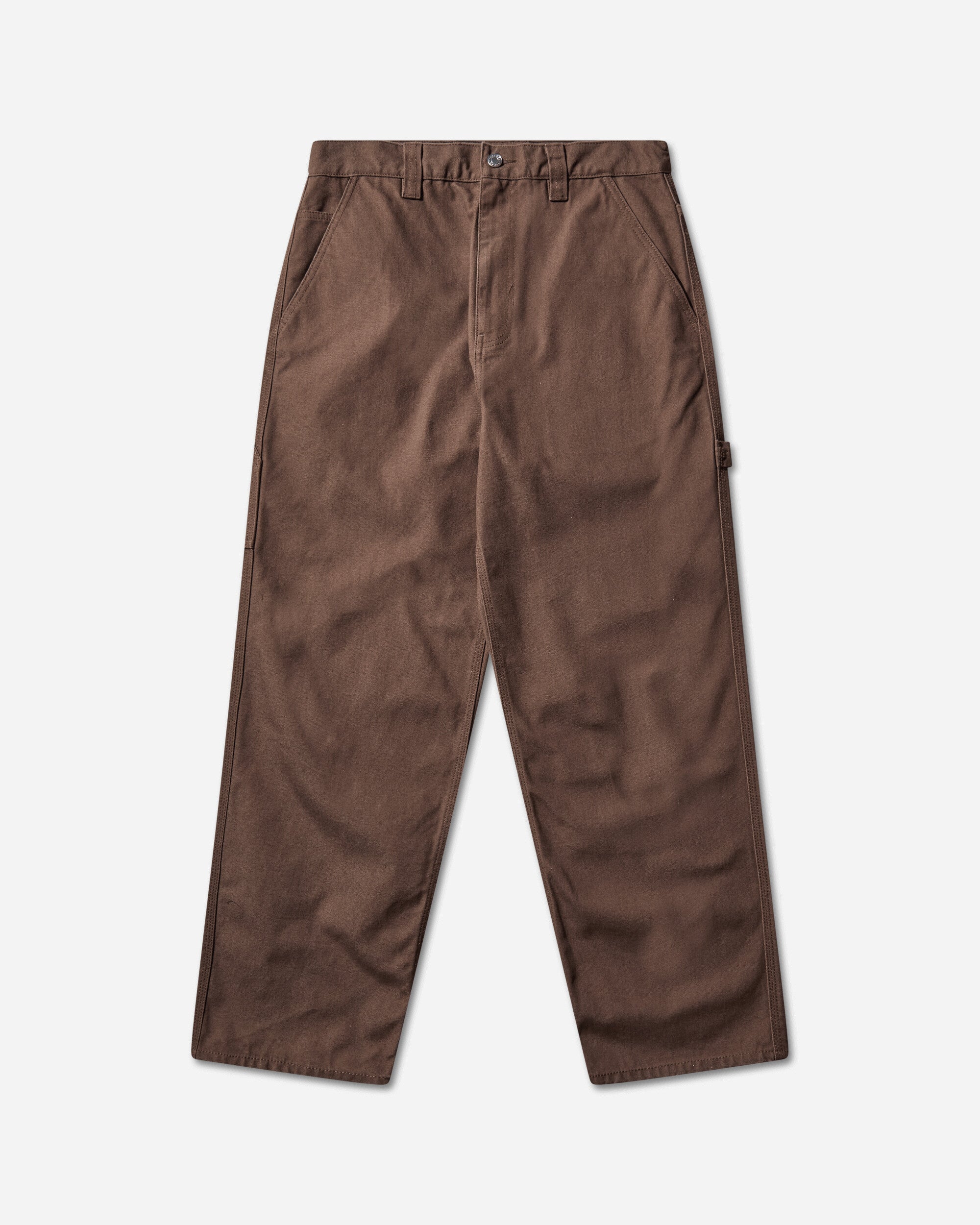 Stüssy Carpenter Pant Canvas Brown Pants Casual 116722 1001