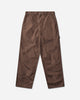 Stüssy Carpenter Pant Canvas Brown Pants Casual 116722 1001