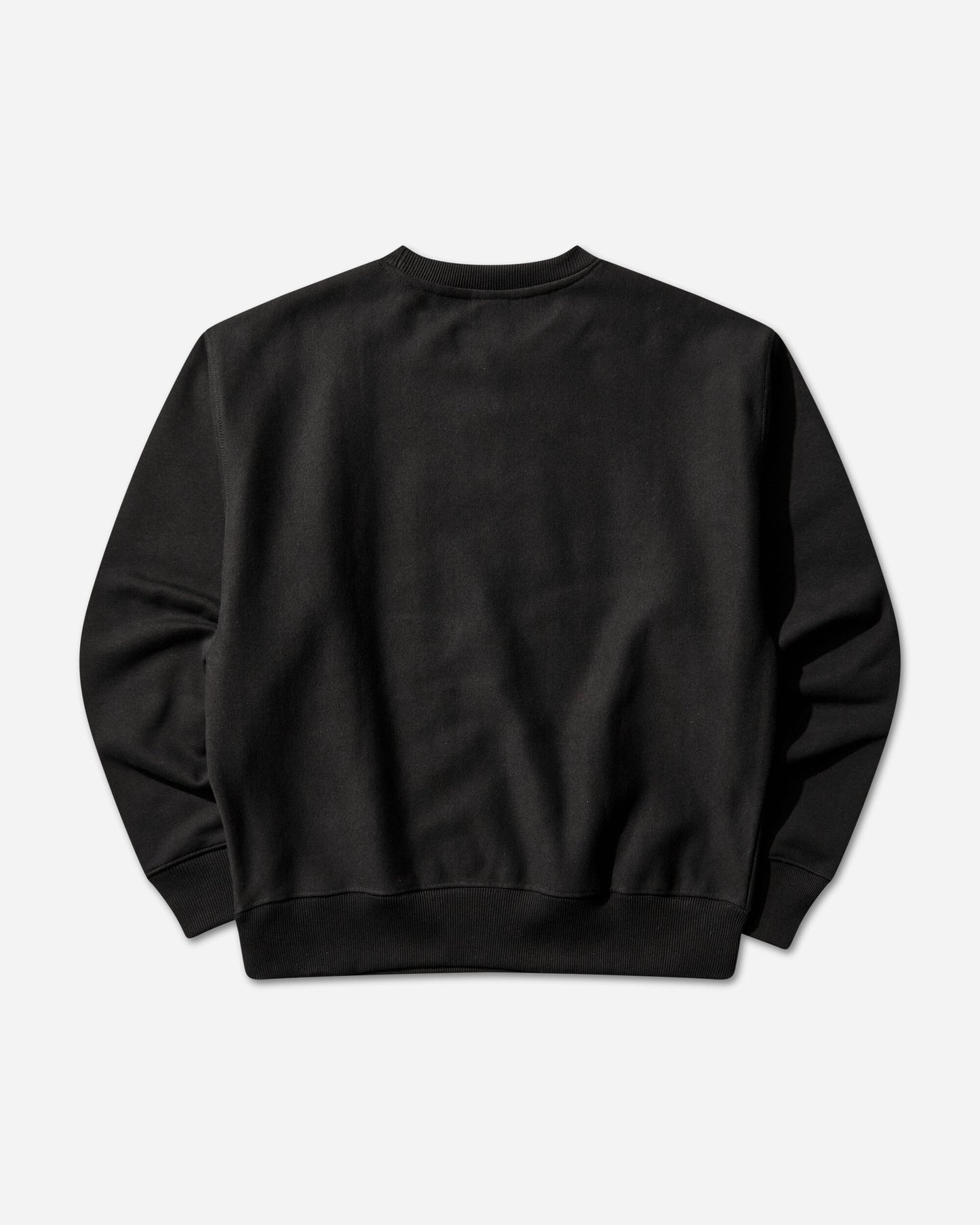 Stüssy Long Range Crew Black Sweatshirts Crewneck 1915142SJ 0001