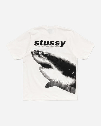 Stüssy Shark Pig Dyed Tee Natural Sweatshirts Crewneck 1905183SJ 1002