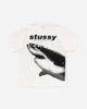 Stüssy Shark Pig Dyed Tee Natural Sweatshirts Crewneck 1905183SJ 1002