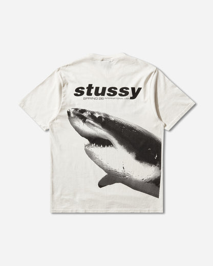 Stüssy Shark Pig Dyed Tee Natural Sweatshirts Crewneck 1905183SJ 1002