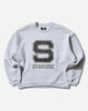 Stüssy Stussy State Crew Ash Heather Sweatshirts Crewneck 118596 0062