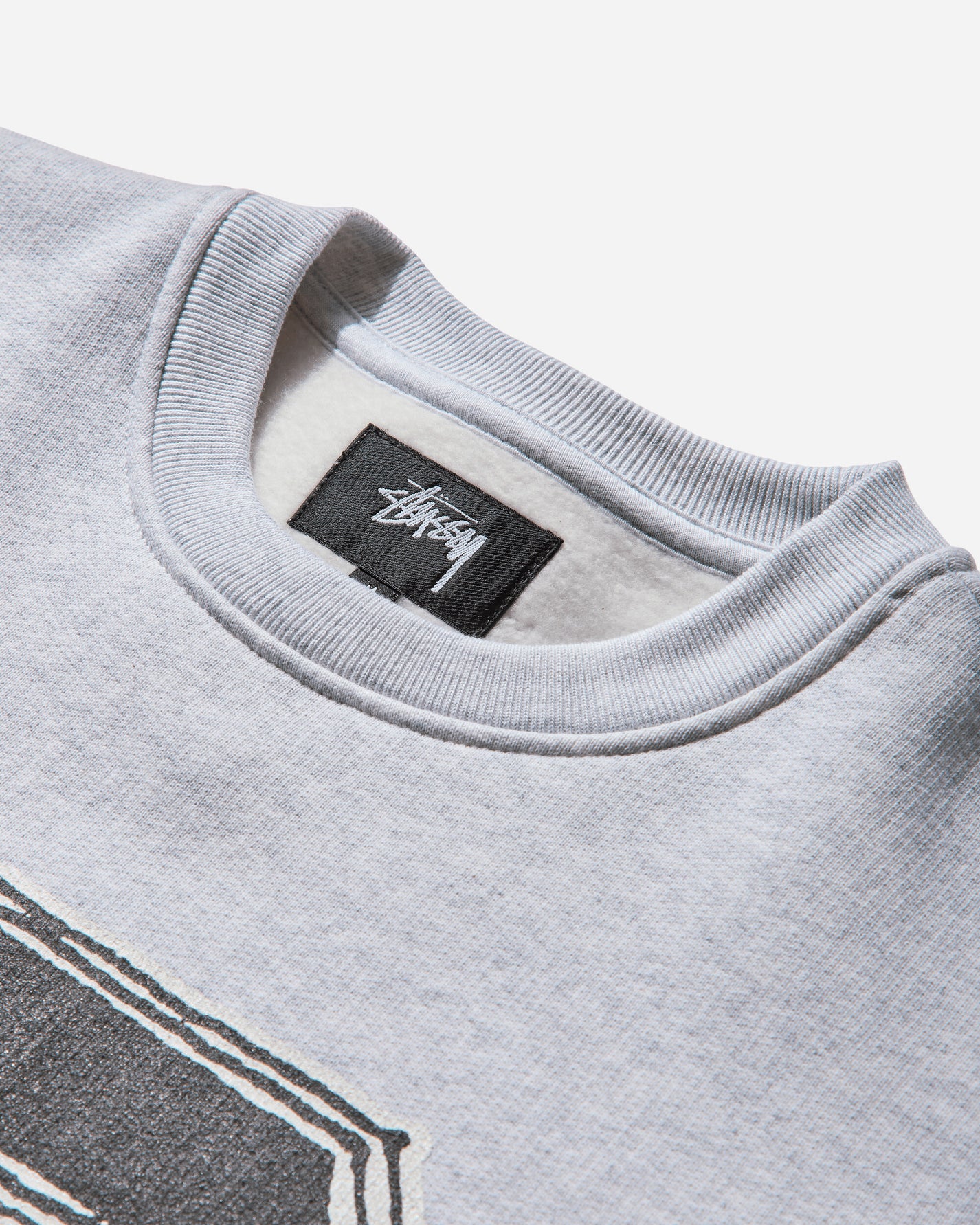 Stüssy Stussy State Crew Ash Heather Sweatshirts Crewneck 118596 0062