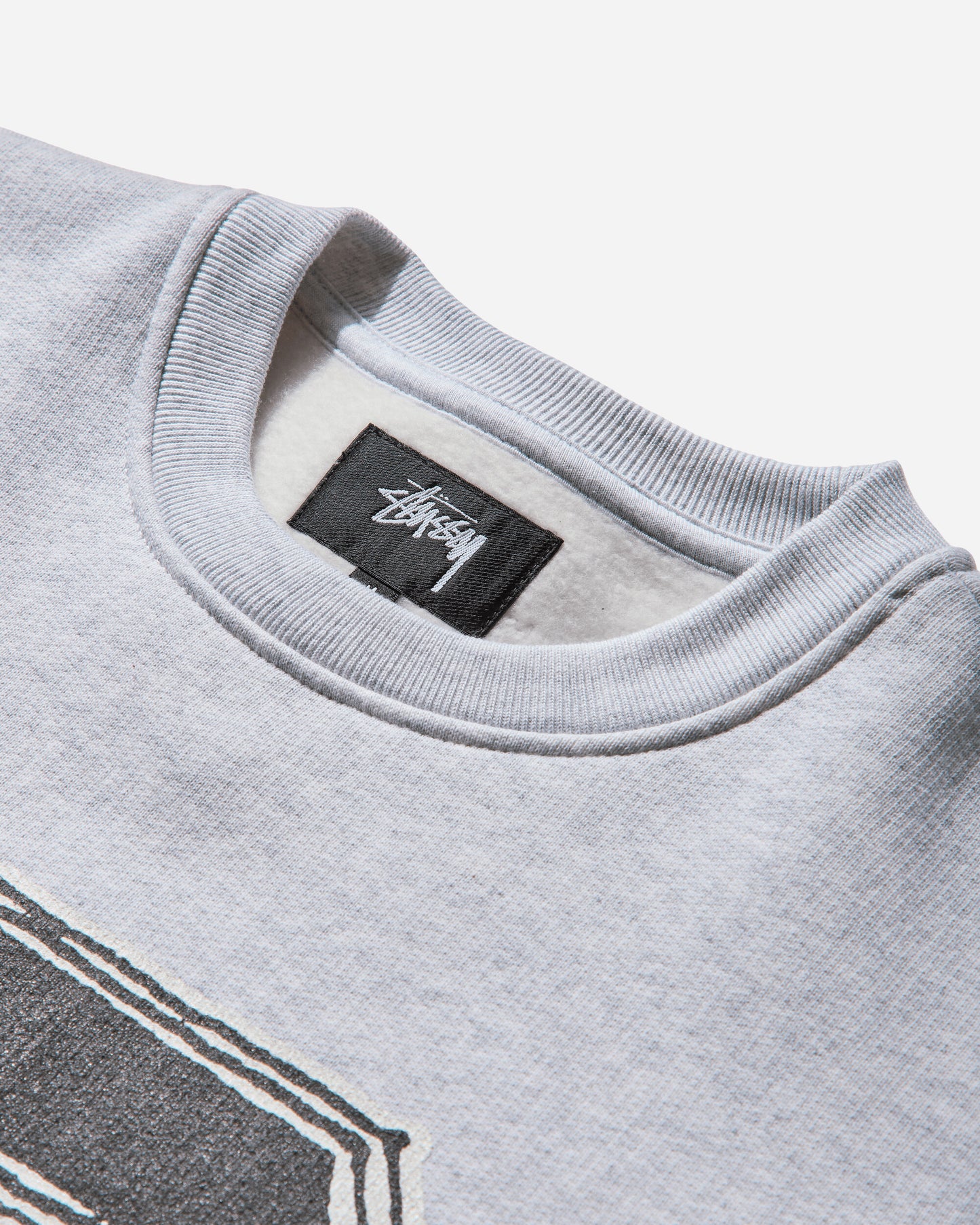 Stüssy Stussy State Crew Ash Heather Sweatshirts Crewneck 118596 0062