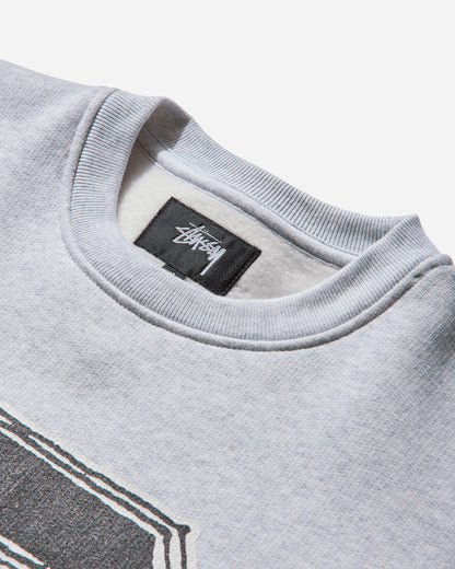 Stüssy Stussy State Crew Ash Heather Sweatshirts Crewneck 118596 0062