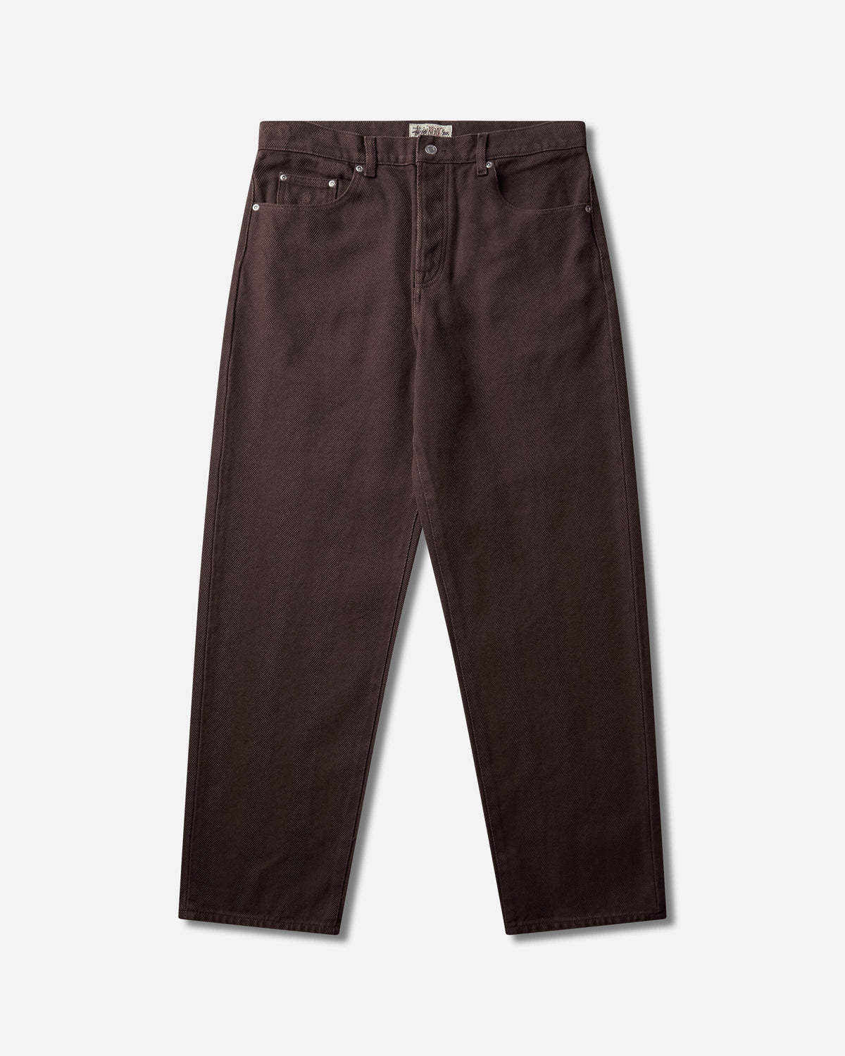 Stüssy Big Ol Jean Chevron Brown Pants Denim 116768SJ 1001