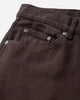 Stüssy Big Ol Jean Chevron Brown Pants Denim 116768SJ 1001
