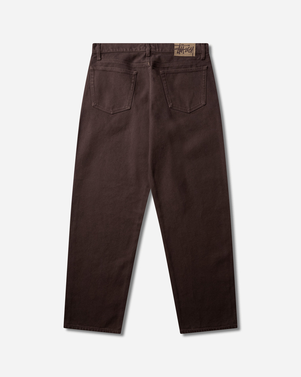 Stüssy Big Ol Jean Chevron Brown Pants Denim 116768SJ 1001