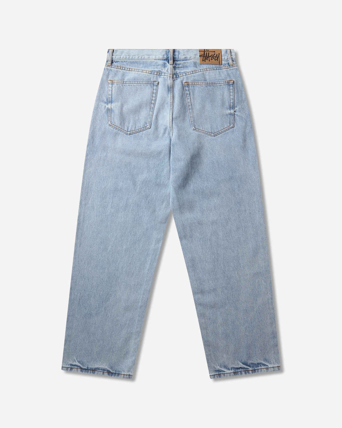 Stüssy Big Ol Jean Denim Light Wash Indigo Pants Denim 116761SJ 0570