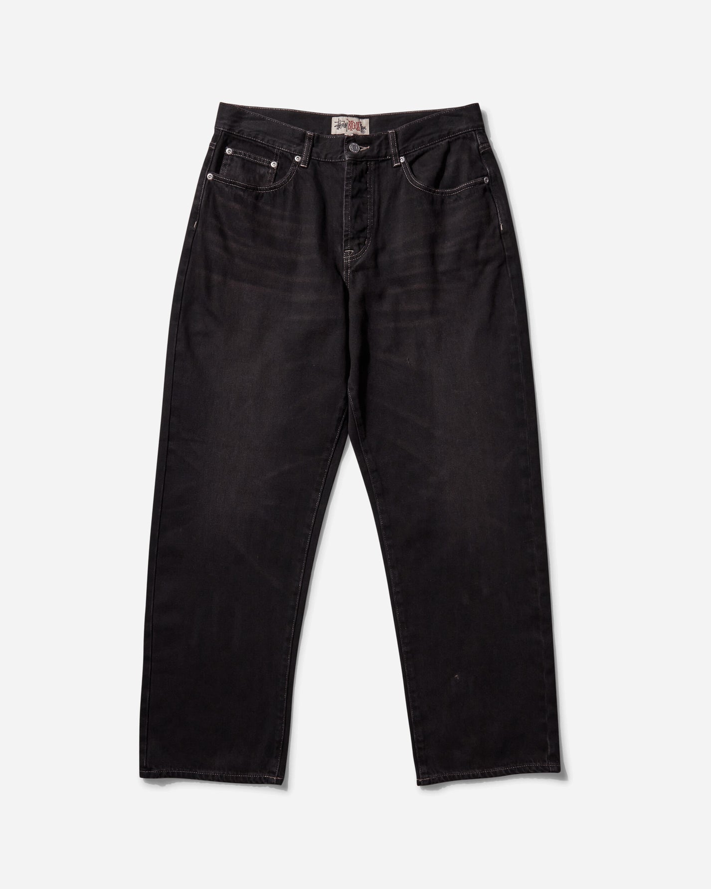 Stüssy Big Ol Jeans Denim Tnt Dstrss Black Pants Denim 116698 0001