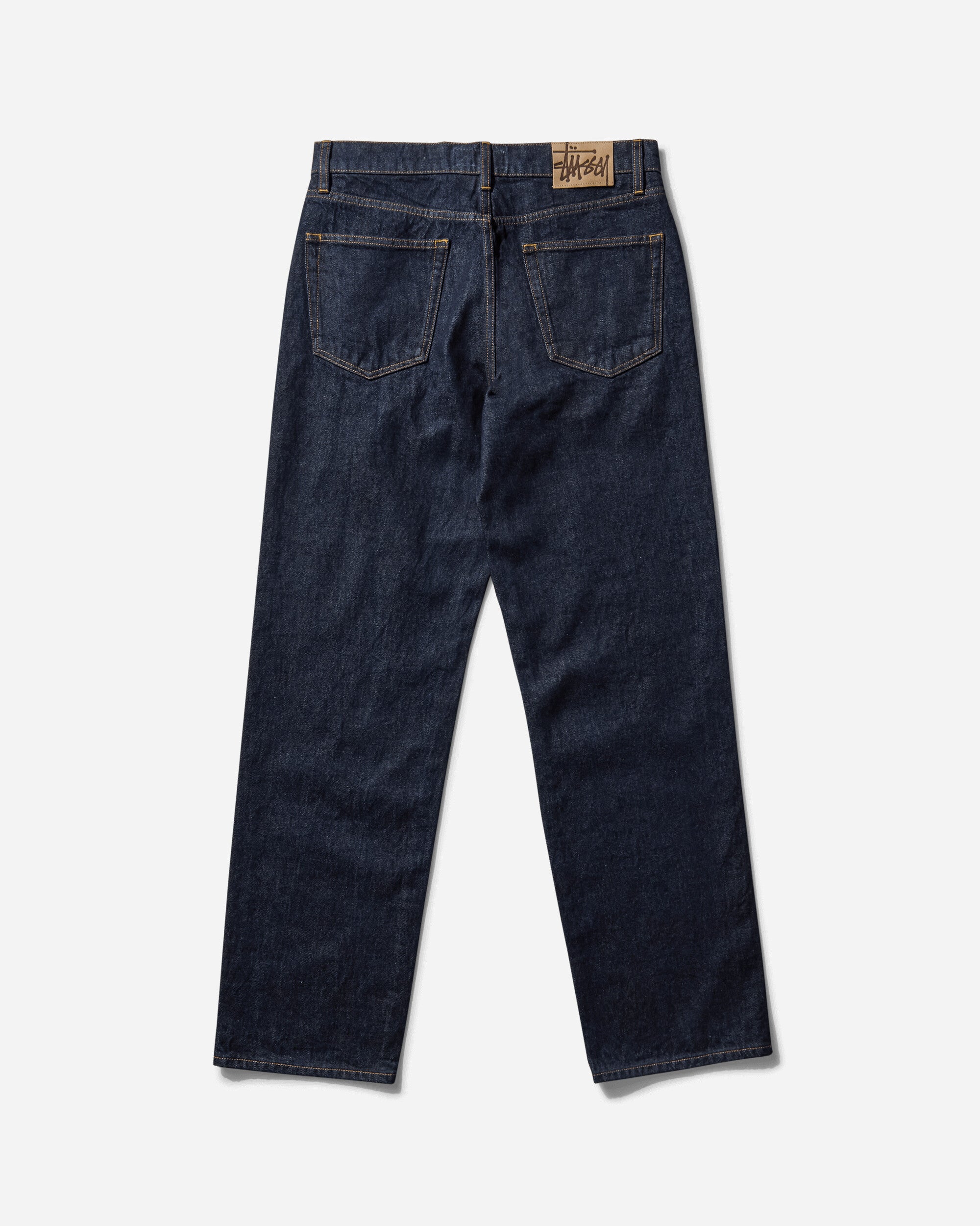 Stüssy New Classic Jeans Denim Rinsed Indigo Pants Denim 116672SJ 0737