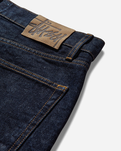 Stüssy New Classic Jeans Denim Rinsed Indigo Pants Denim 116672SJ 0737