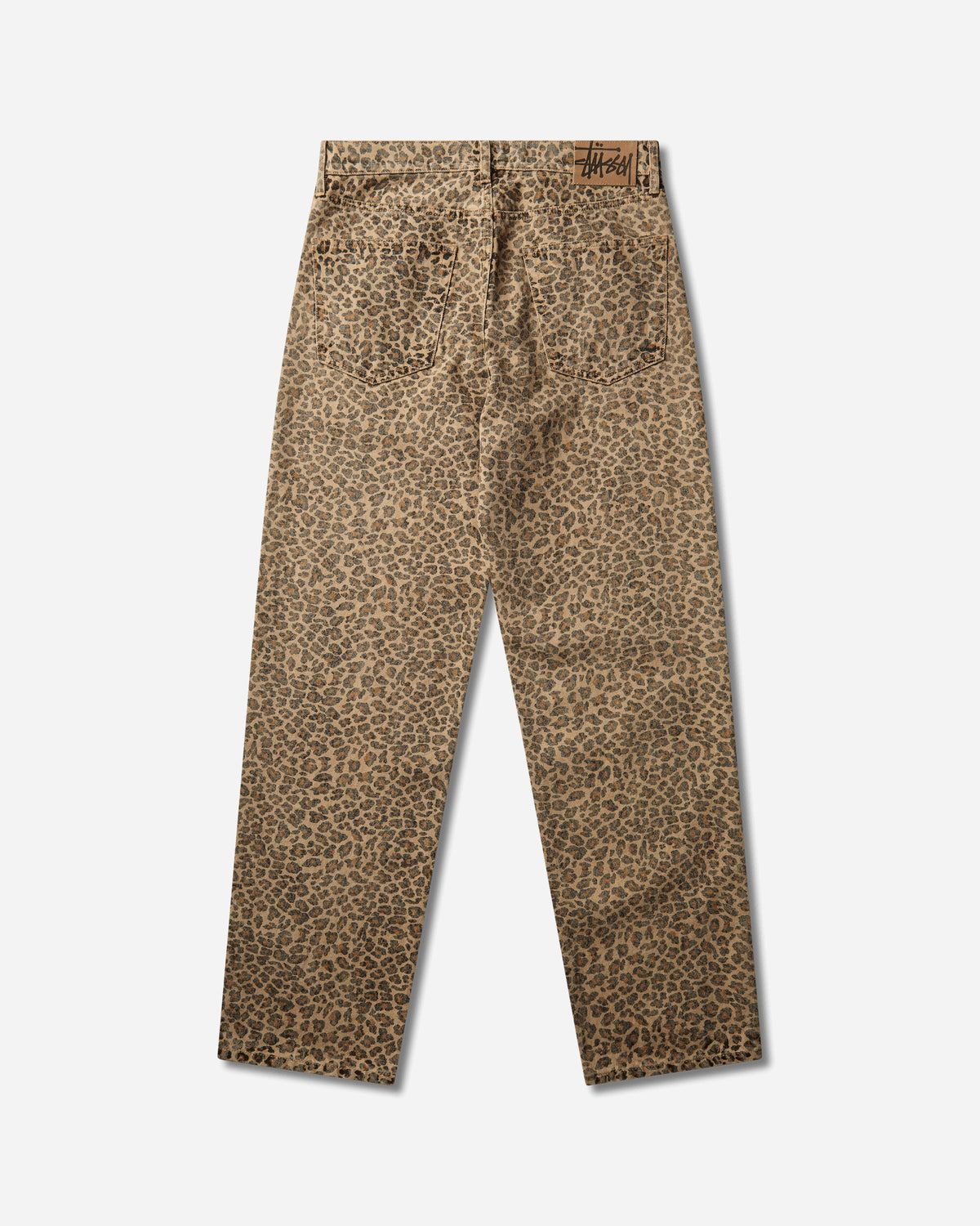 Stüssy New Classic Jeans Denim Vtg Leopard Pants Denim 116705SJ 923