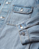 Stüssy Trucker Denim Light Wash Indigo Coats and Jackets Denim Jackets 115981SJ 0570