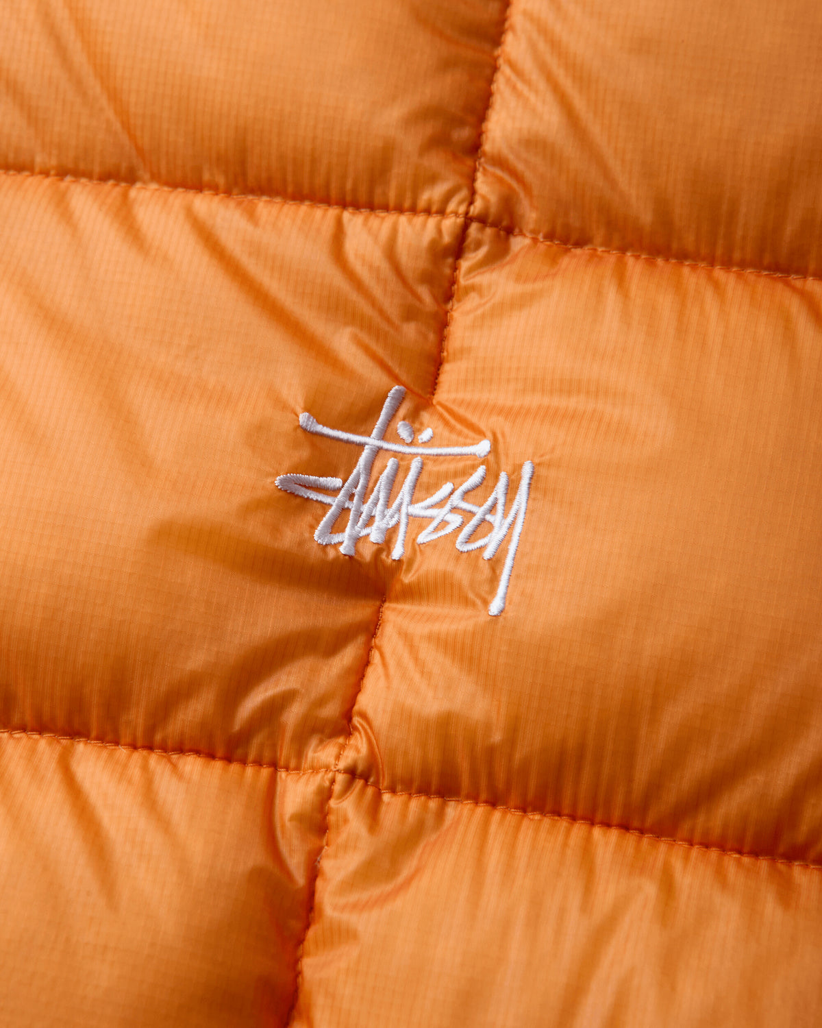 Stüssy Midweight Hooded Puffer Orange Coats and Jackets Down Jackets 115856SJ 0602