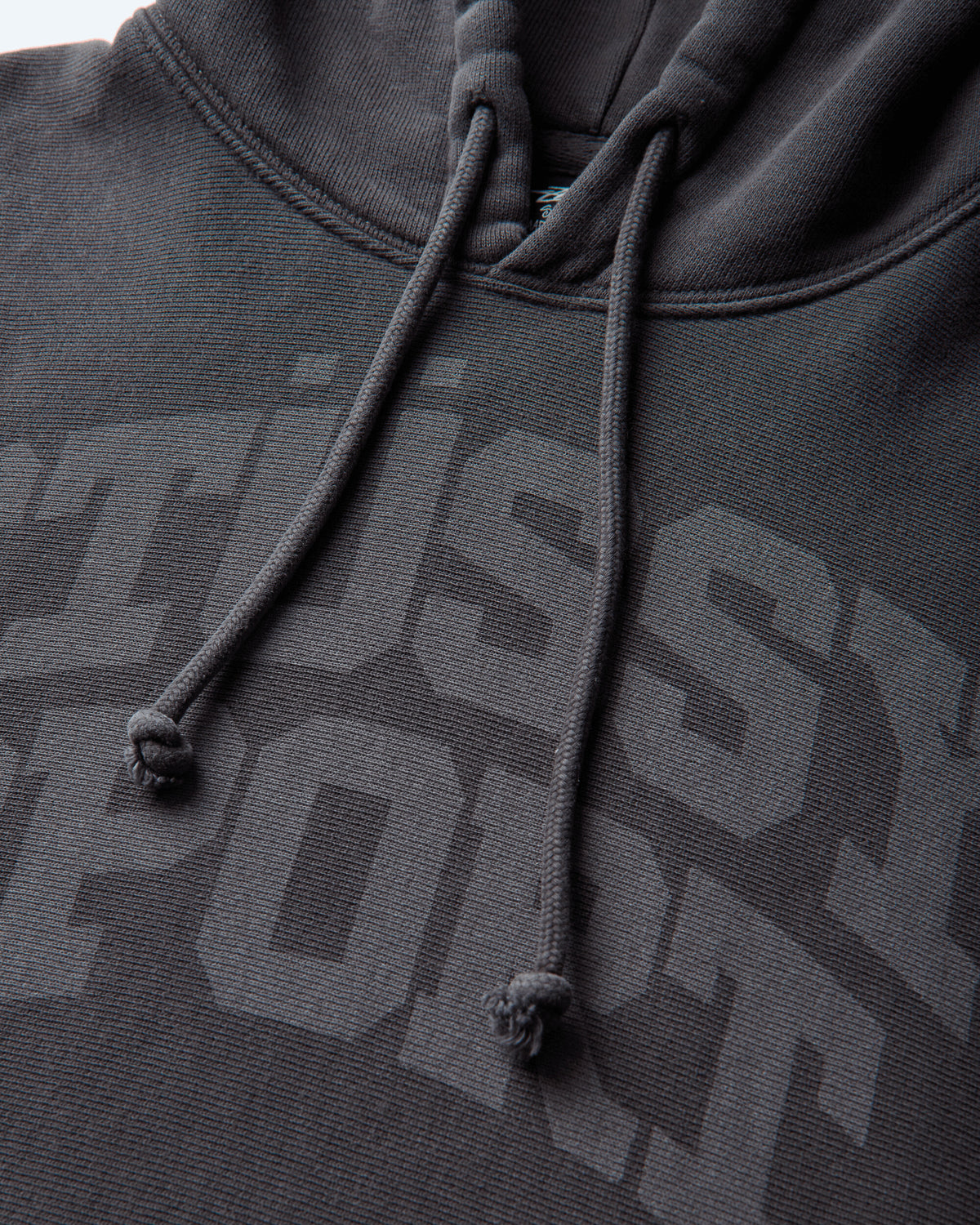 Stüssy Block Sport Gar. Dyed Hood Faded Black Sweatshirts Hoodies 1925217SJ FADED BLACK
