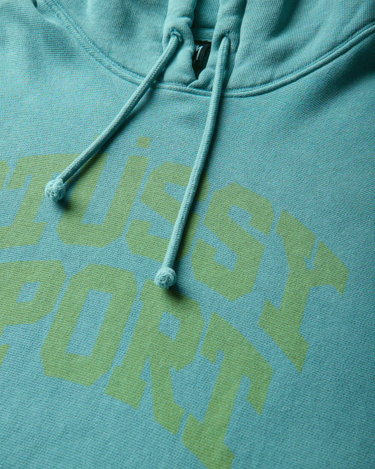 Stüssy Block Sport Gar. Dyed Hood Arctic Sweatshirts Hoodies 1925217SJ ARCTIC
