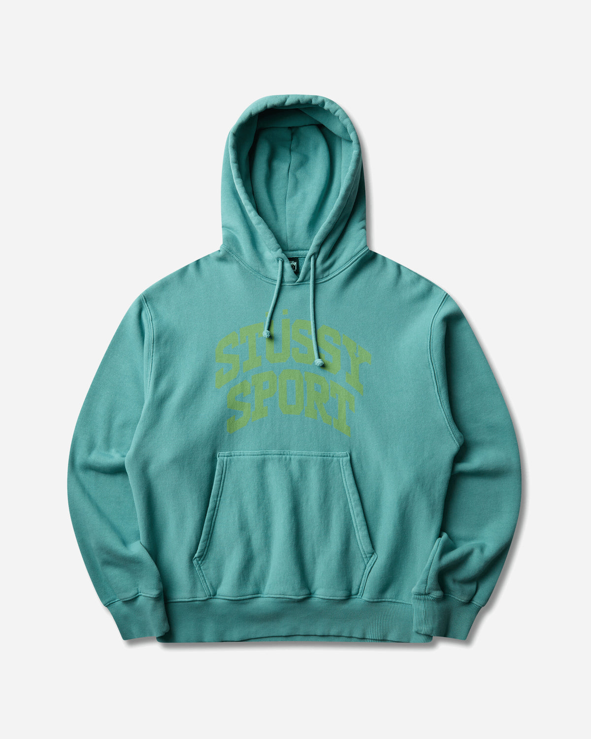 Stüssy Block Sport Gar. Dyed Hood Arctic Sweatshirts Hoodies 1925217SJ ARCTIC
