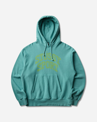 Stüssy Block Sport Gar. Dyed Hood Arctic Sweatshirts Hoodies 1925217SJ ARCTIC