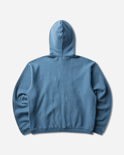 Stüssy Faded Graphic Zip Hood Washed Navy Sweatshirts Hoodies 118553SJ 0530