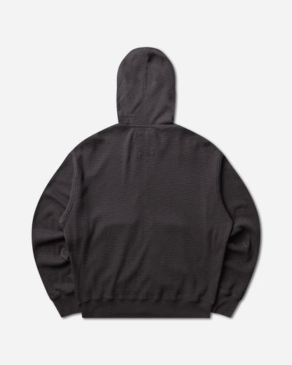 Stüssy Light Weight Thermal Hood Faded Black Sweatshirts Hoodies 1140410SJ 0090