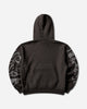 Stüssy Motif Print Hood Black Sweatshirts Hoodies 118605SJ 0001