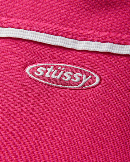 Stüssy Oval Pullover Hood Pink Sweatshirts Hoodies 118616SJ 0604