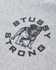 Stüssy Strong Mac Hood Ash Heather Sweatshirts Hoodies 1925086 0062