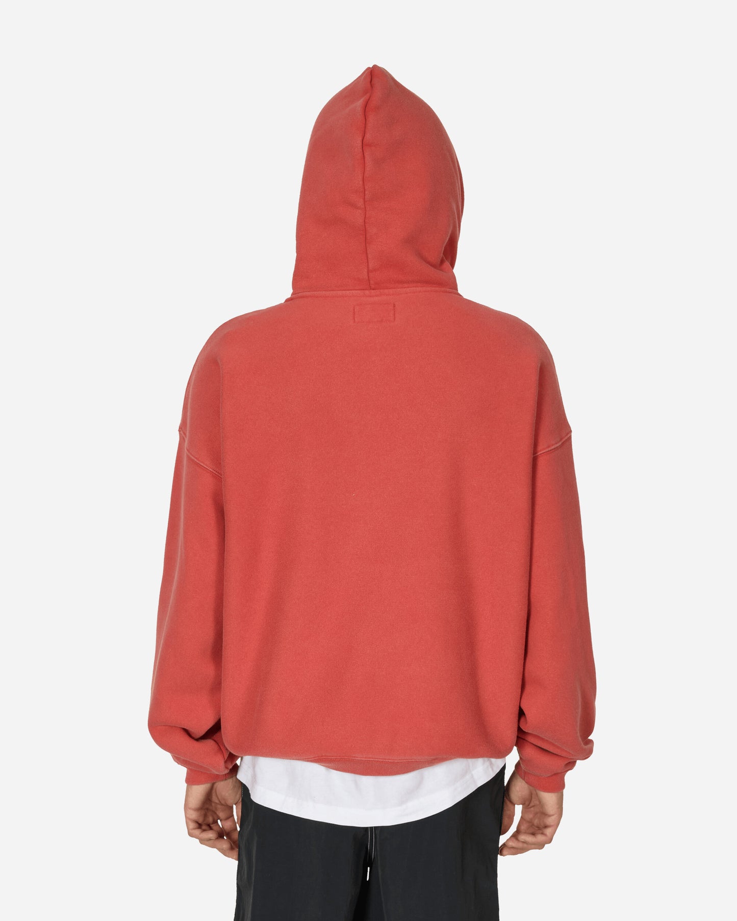 Stüssy Stussy Intl Relaxed Hood Washed Red Sweatshirts Hoodies 118550 2587