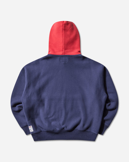 Stüssy Two Tone Hood Faded Blue Sweatshirts Hoodies 118584 0848