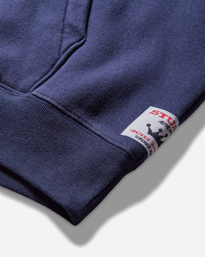 Stüssy Two Tone Hood Faded Blue Sweatshirts Hoodies 118584 0848