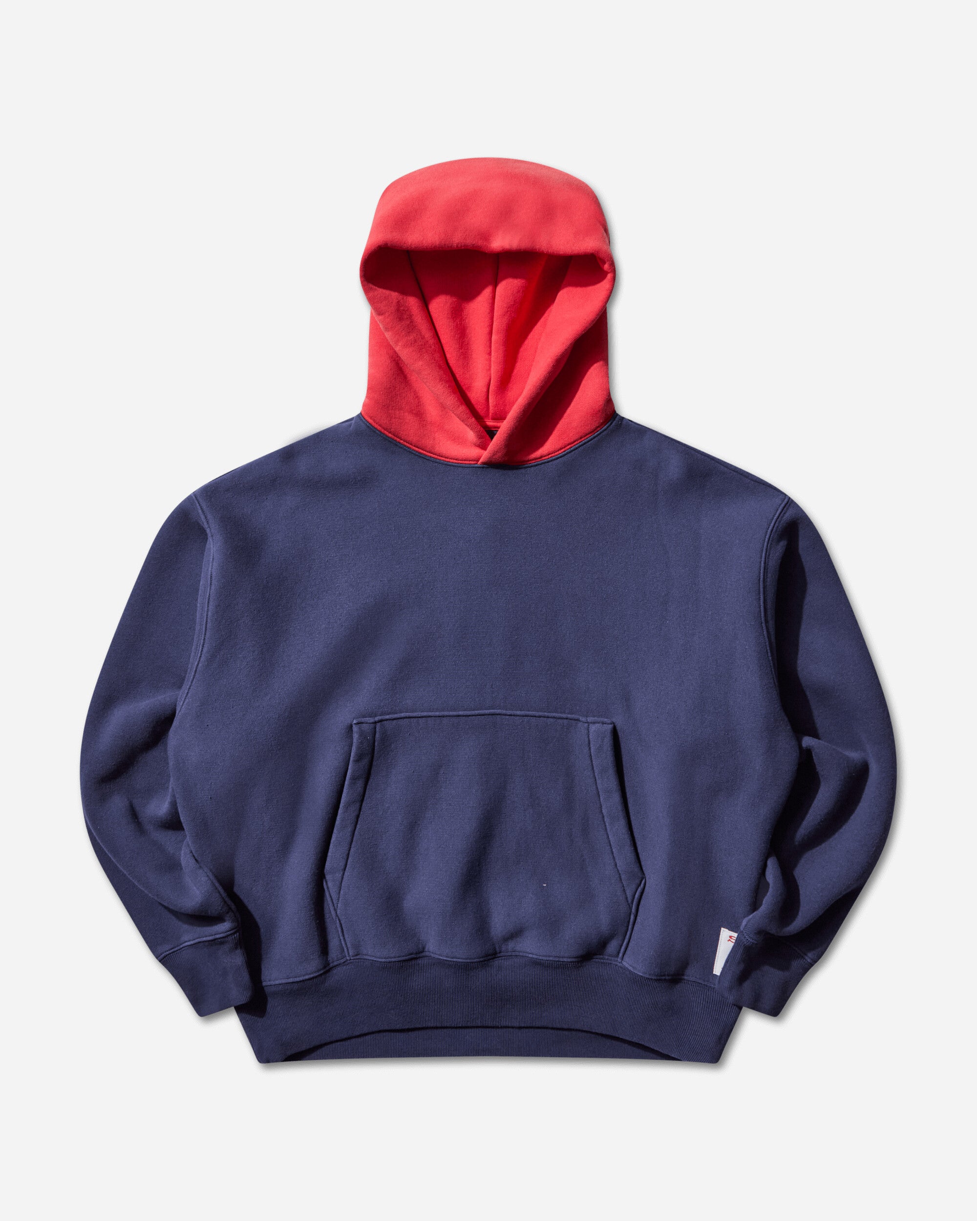 Stüssy Two Tone Hood Faded Blue Sweatshirts Hoodies 118584 0848