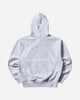 Stüssy Worldwide Dot Hood Ash Heather Sweatshirts Hoodies 1925121 0062