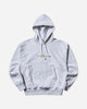 Stüssy Worldwide Dot Hood Ash Heather Sweatshirts Hoodies 1925121 0062