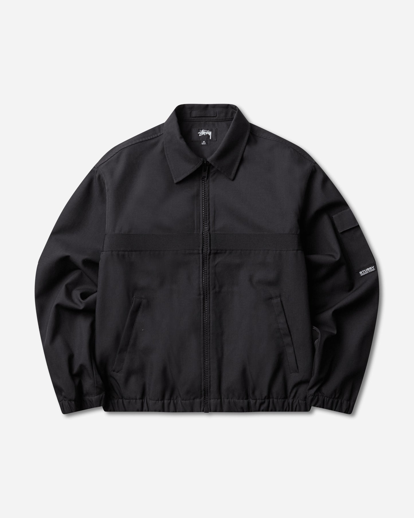 Stüssy Mechanic Jacket Black Coats and Jackets Jackets 115936SJ 0001