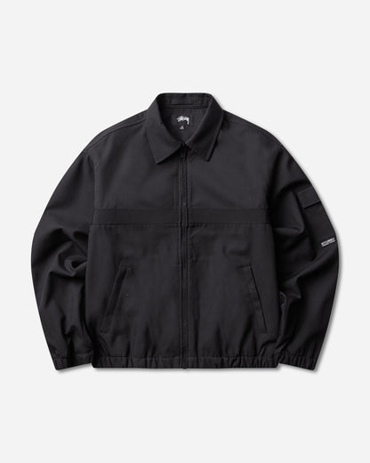 Stüssy Mechanic Jacket Black Coats and Jackets Jackets 115936SJ 0001