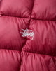 Stüssy Midweight Hooded Puffer Fuchsia Coats and Jackets Jackets 115856SJ 0678